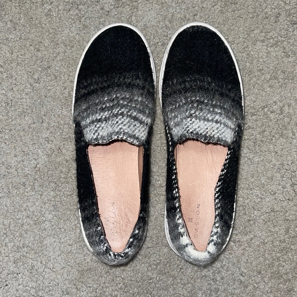 Caslon Alden Plaid Slip-On Sneaker